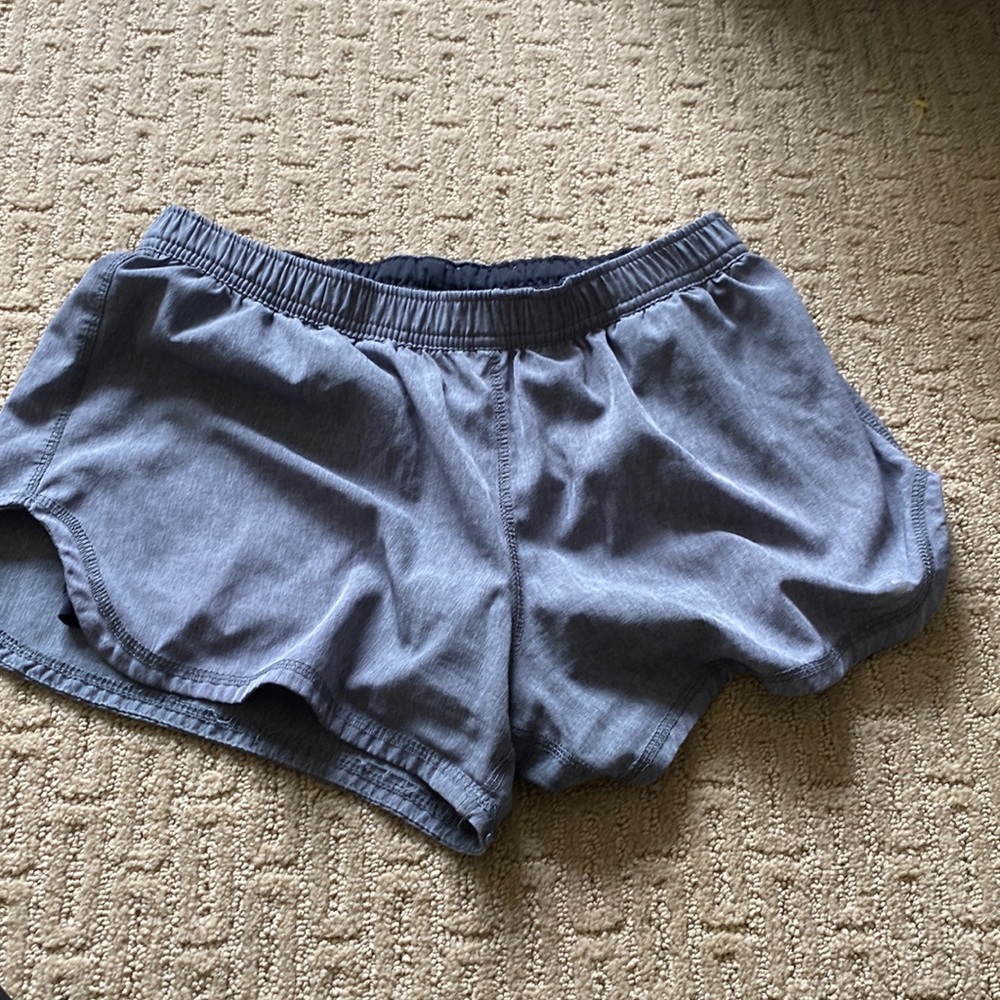 Gray athletic shorts